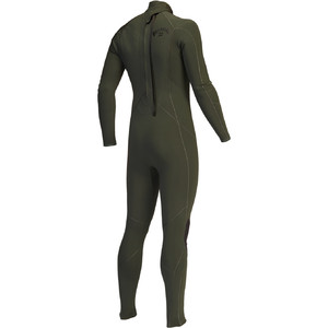 2021 Billabong Mens Absolute 5/4mm GBS Back Zip Wetsuit Z45M17 - Military